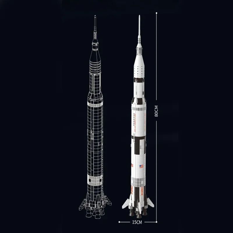 Apollo 5 - AS-204 Saturn V (1969 pieces)