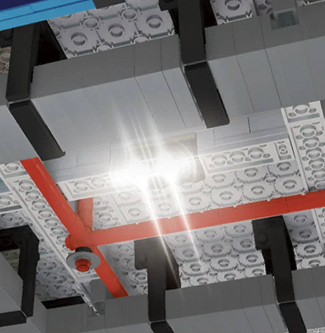 1:8 Scale Car Park | 2436pcs - BRICKS LAB