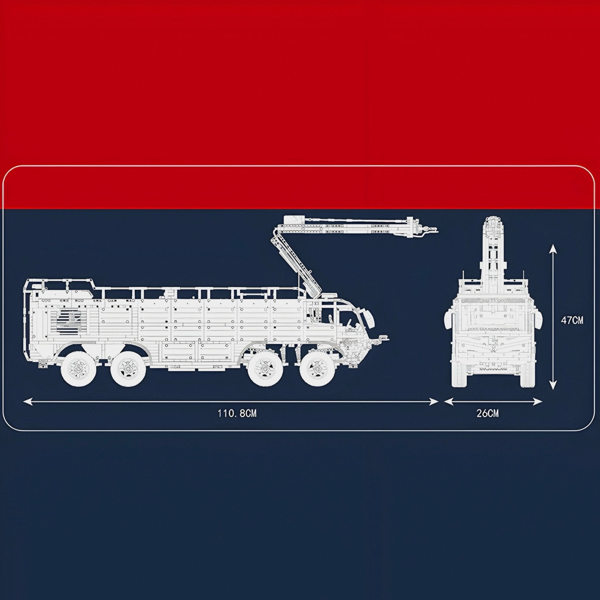 AIRPORT FIRETRUCK | 6654PCS - BRICKS LAB