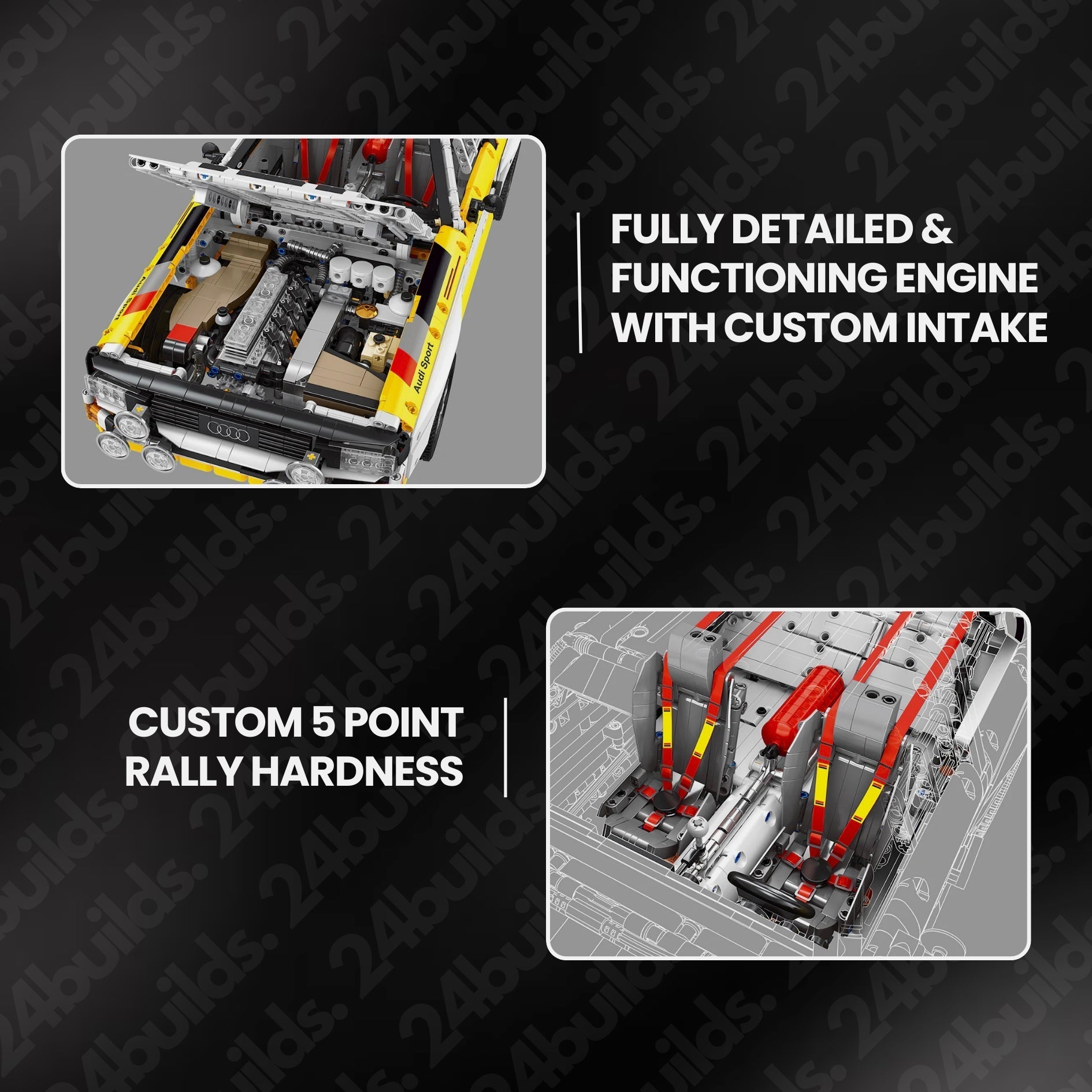 Audi Rally Quattro Group B 1984 | 3886pcs - BRICKS LAB