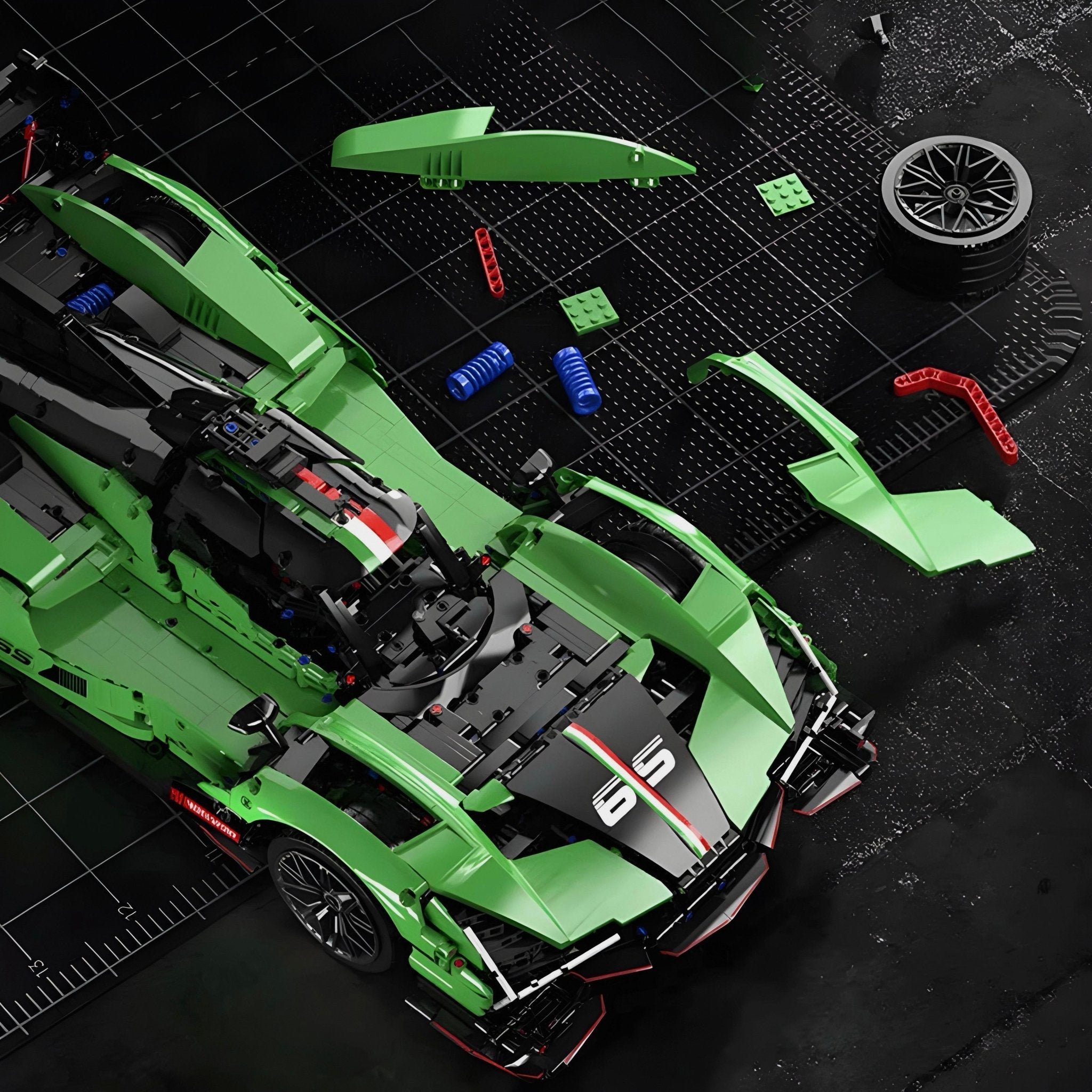 Collector's 24H Endurance Car | 2980pcs - BRICKS LAB