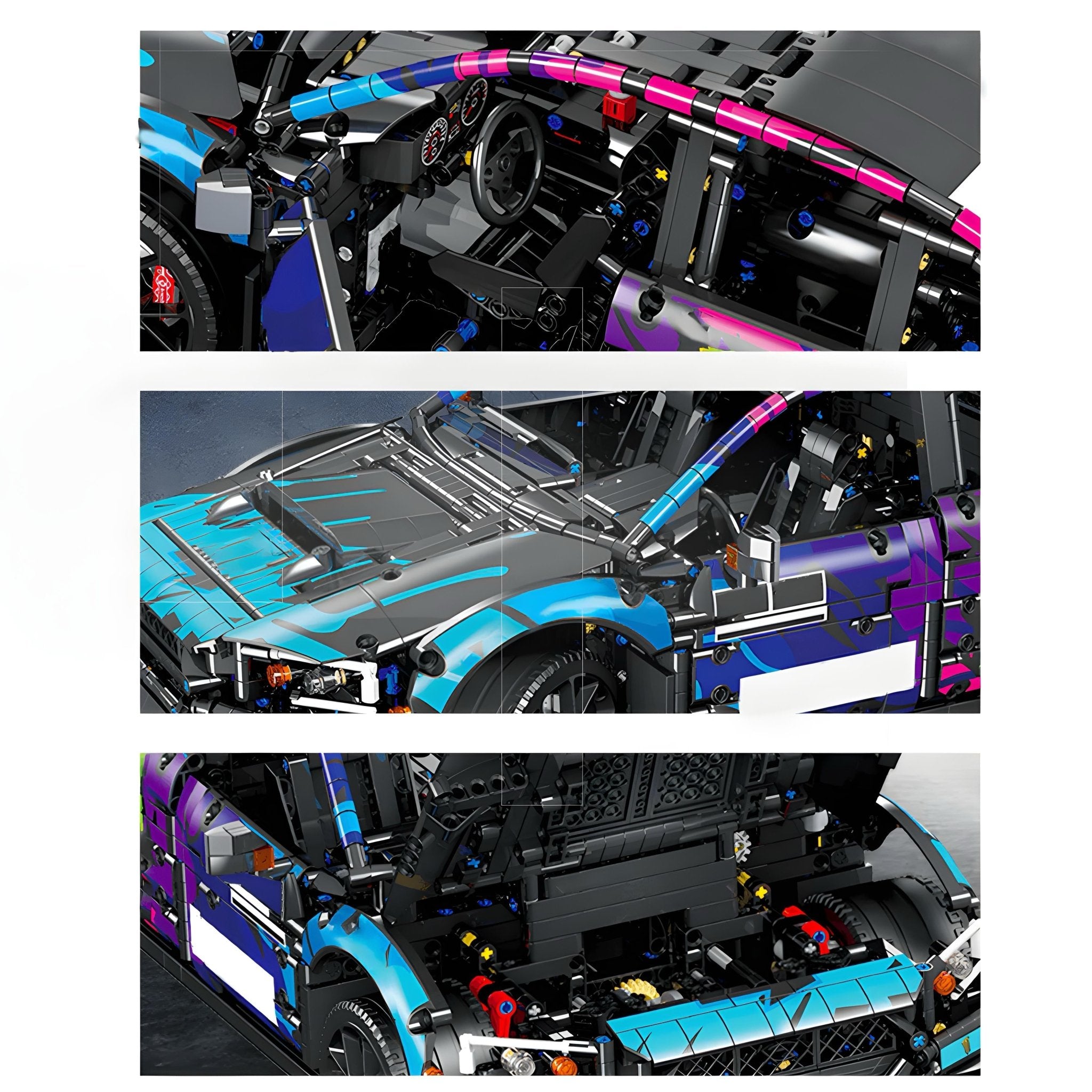 Cyber Edition WRX STI | 2980pcs - BRICKS LAB