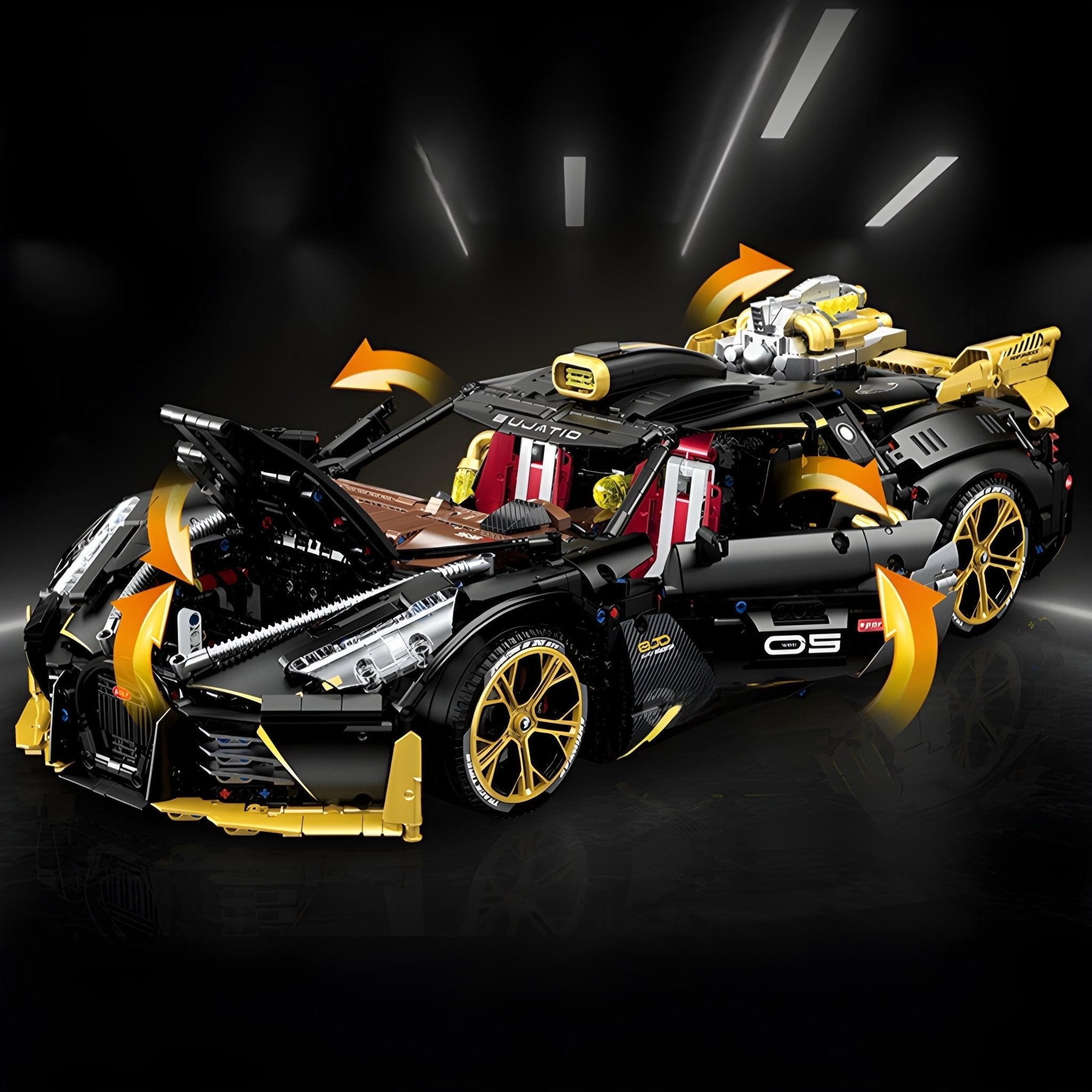 Cybertuned Hypercar | 4364pcs - BRICKS LAB