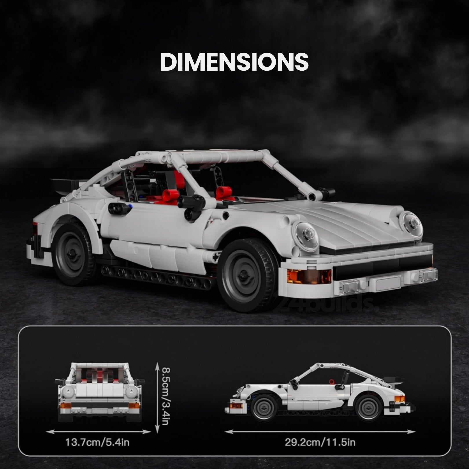 German Classic Coupe | 824pcs - BRICKS LAB