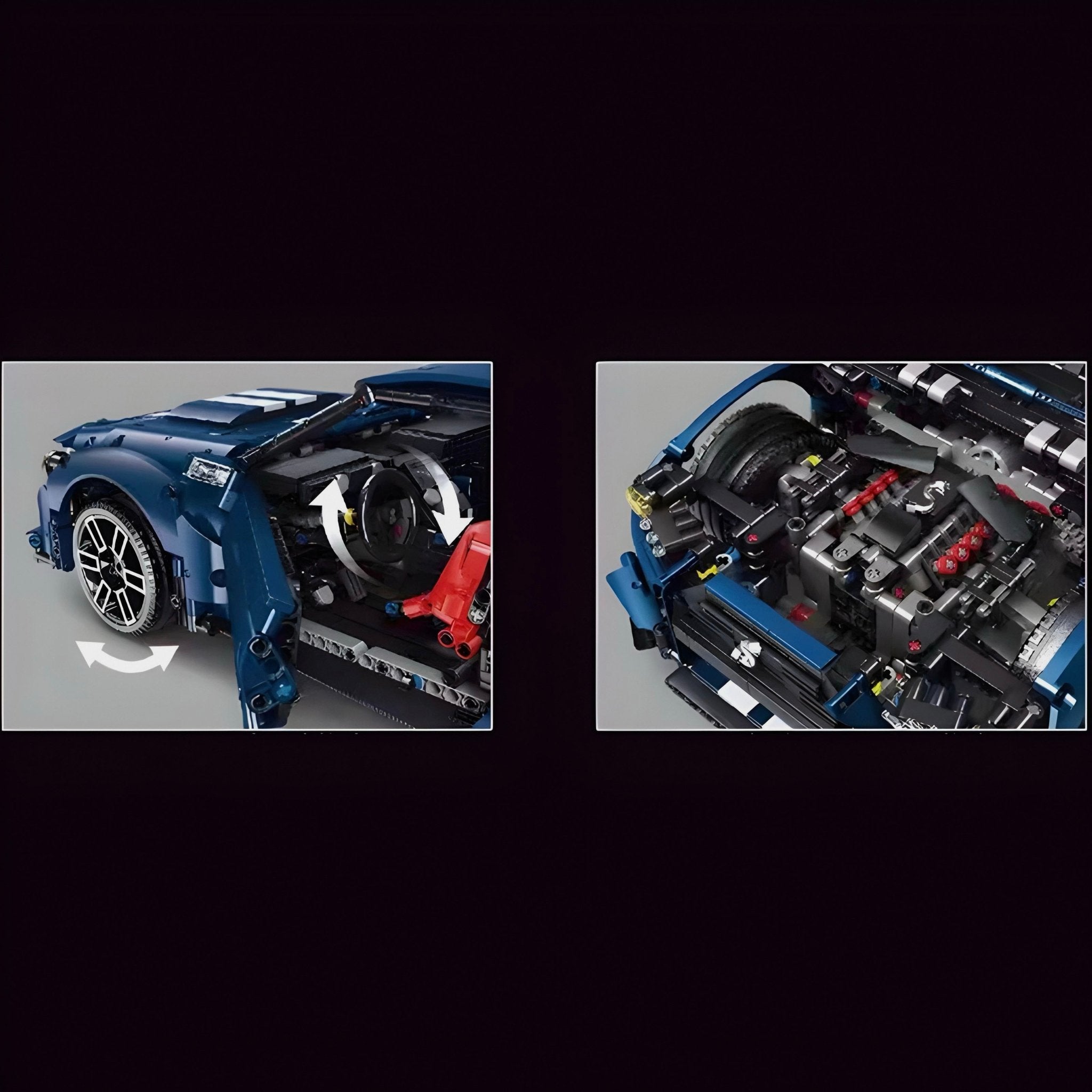 GT500 American Muscle | 2813pcs - BRICKS LAB