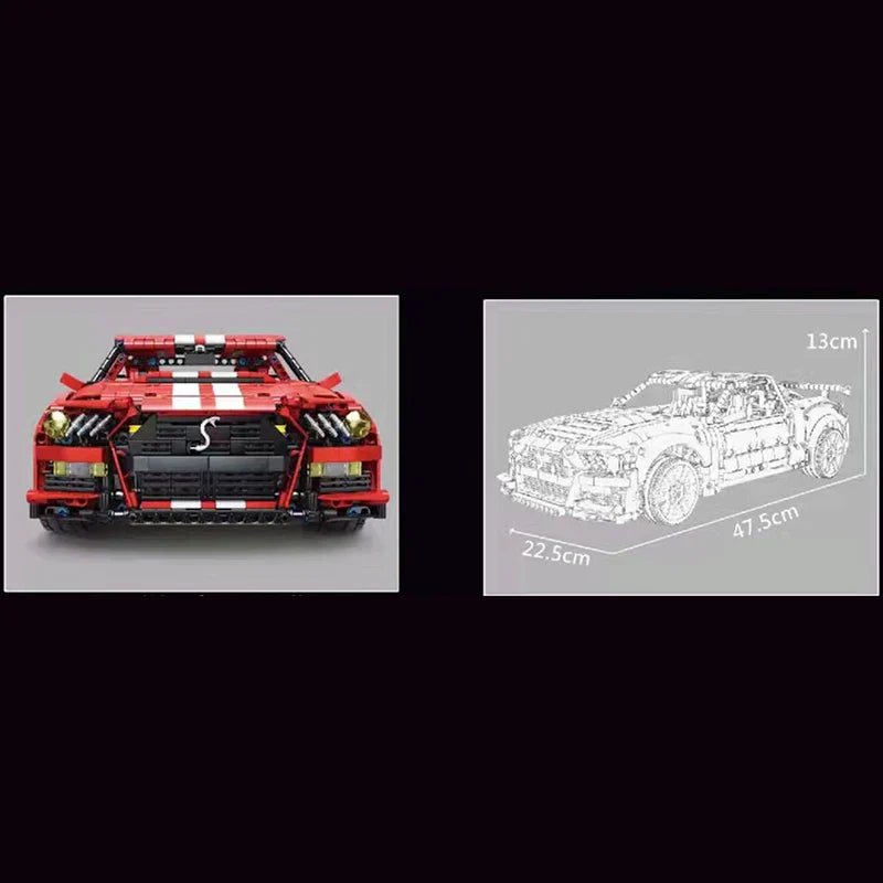 GT500 American Muscle | 2813pcs - BRICKS LAB