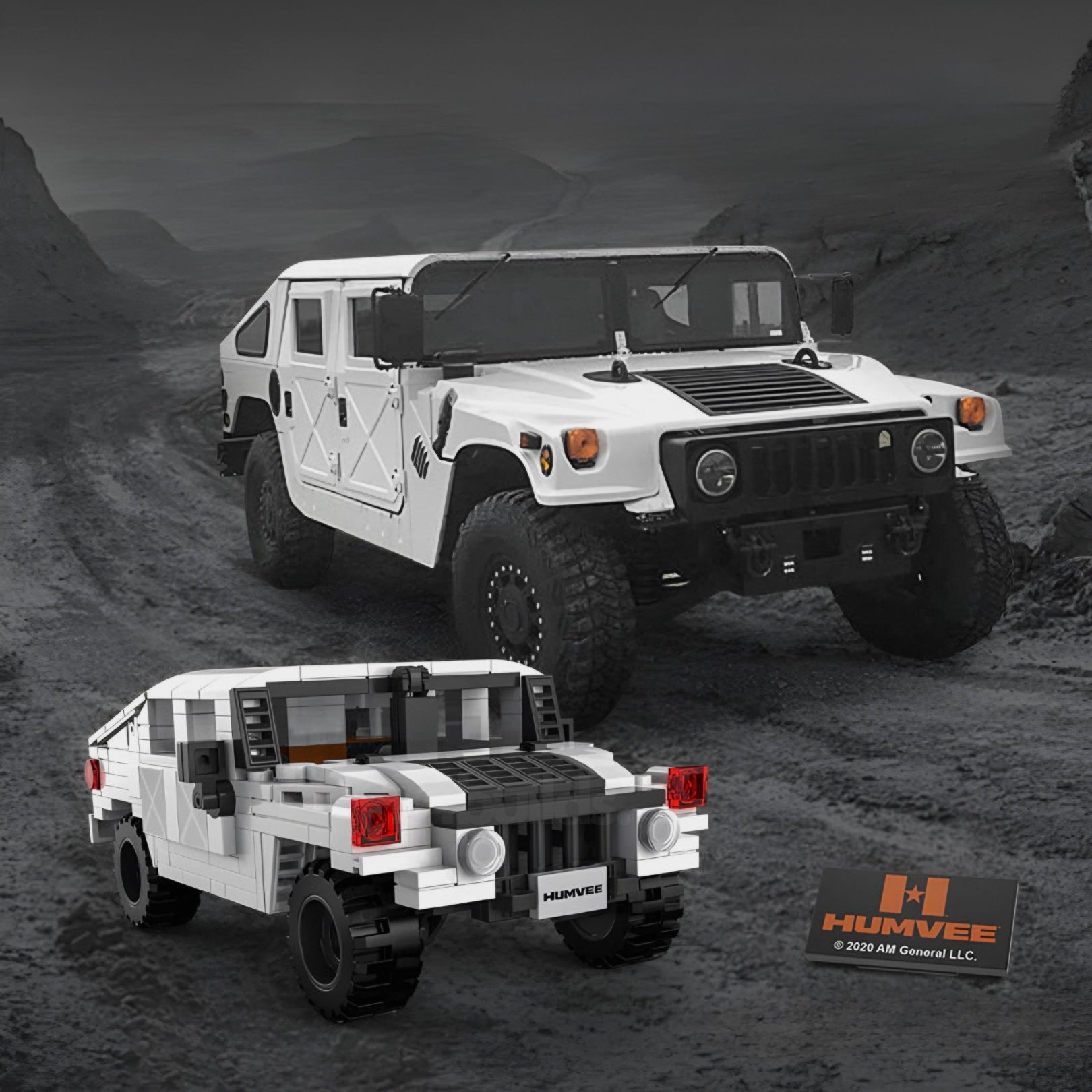 Humvee C - Series | 330pcs - BRICKS LAB
