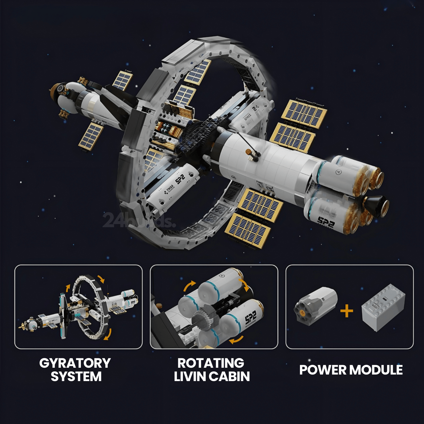 INTERNATIONAL SPACE STATION | 2230PCS - BRICKS LAB