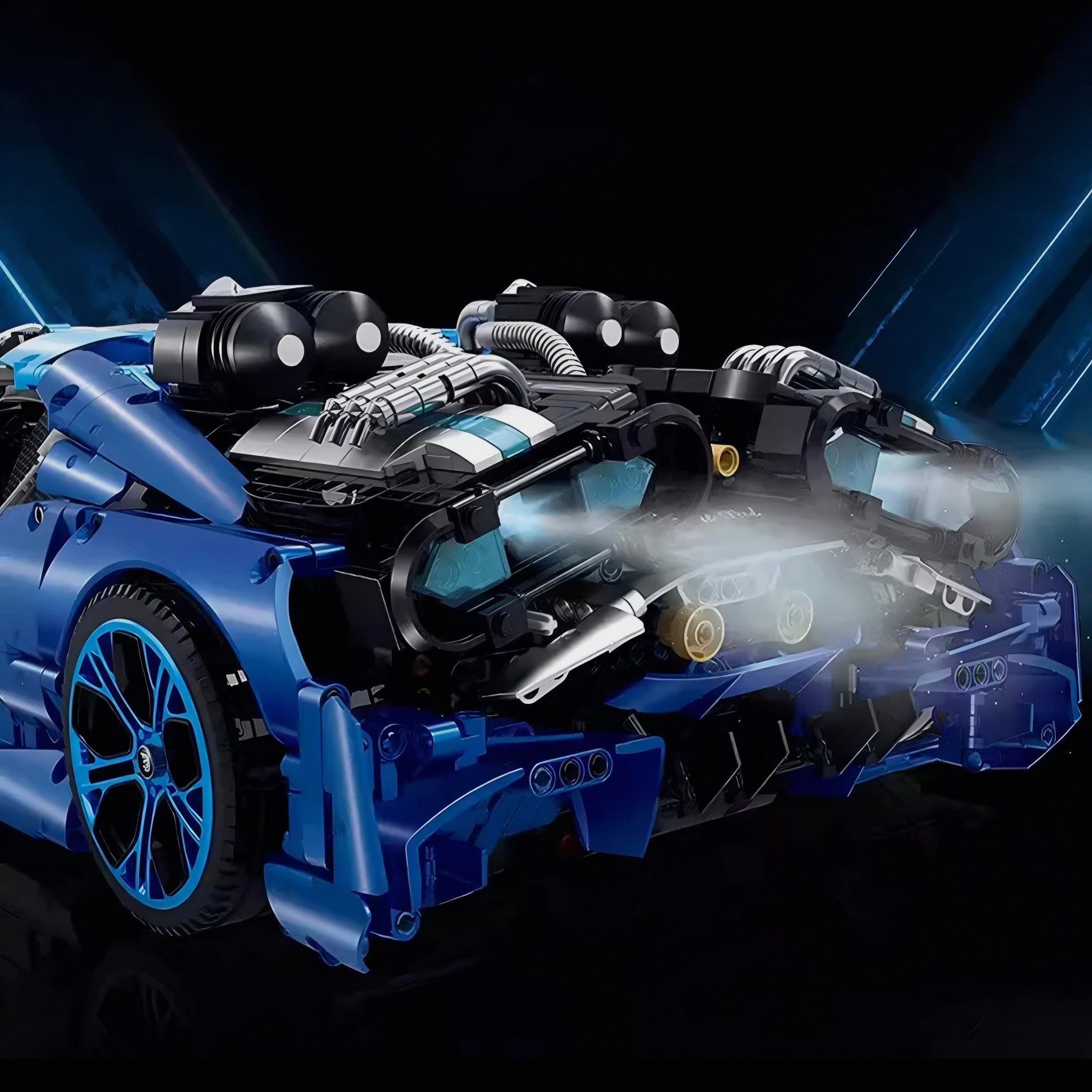 Jet Edition W16 Hypercar | 3686pcs - BRICKS LAB