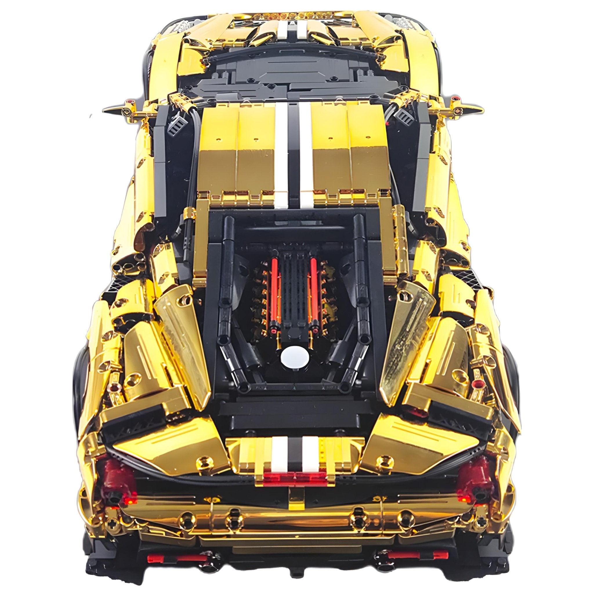 Limited Edition Chrome 488 Pista | 3189pcs - BRICKS LAB