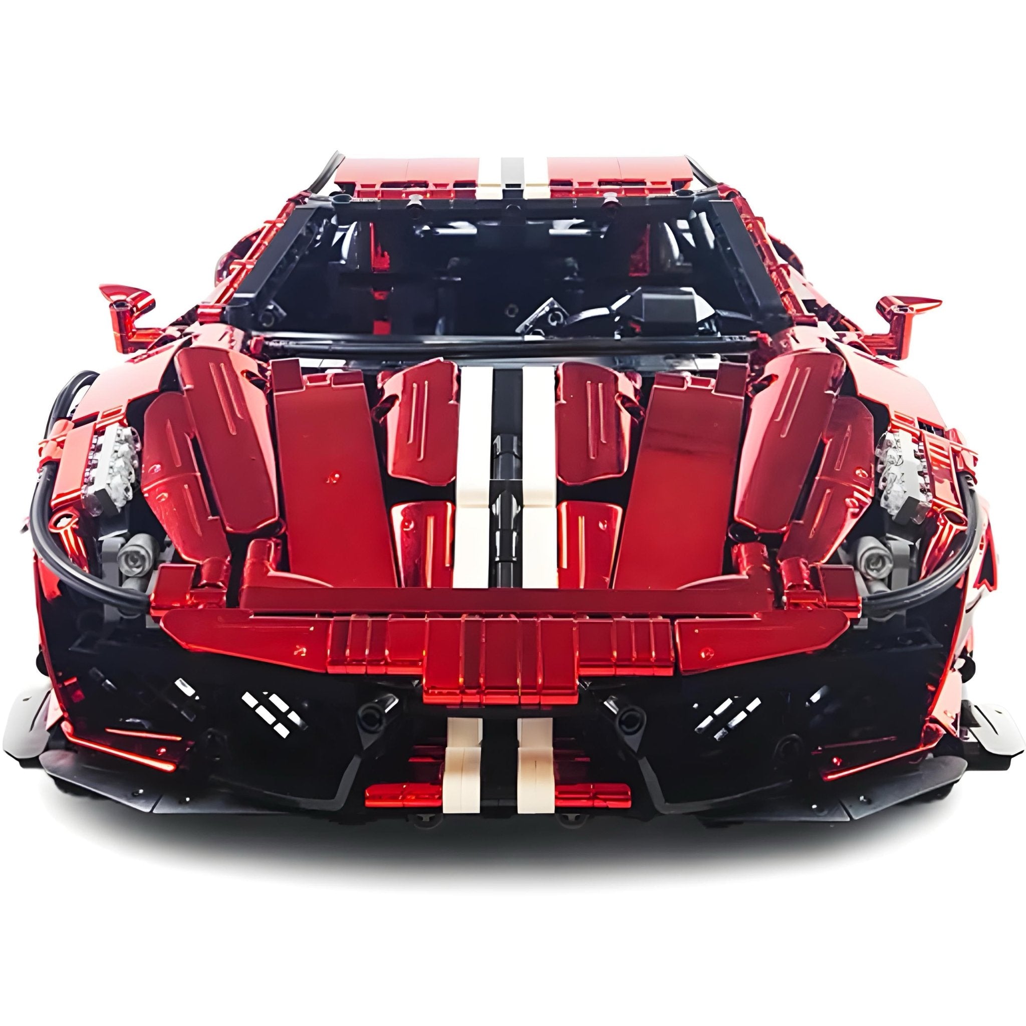 Limited Edition Chrome 488 Pista | 3189pcs - BRICKS LAB