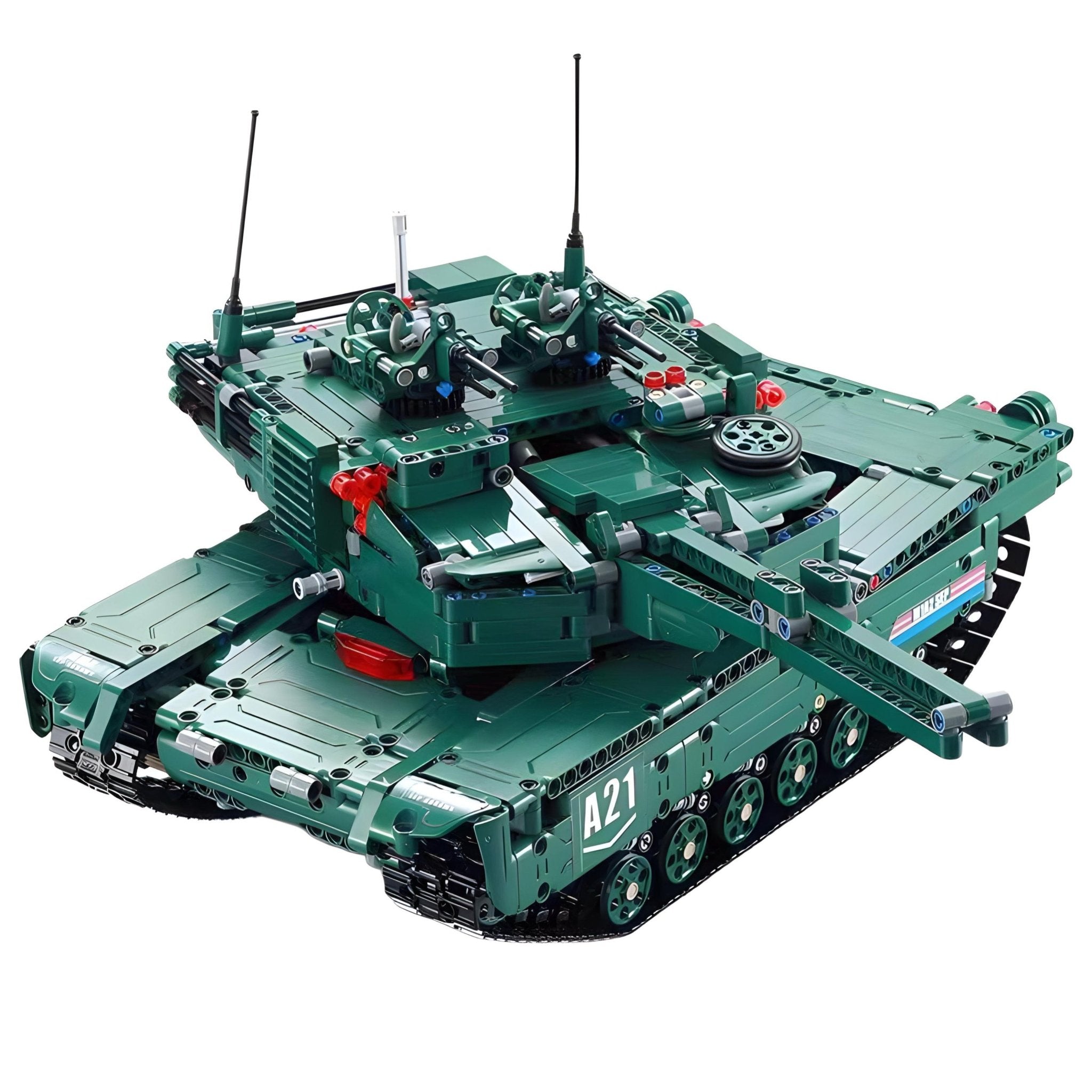 M1 - A2 REMOTE CONTROLLED TANK | 1500PCS - BRICKS LAB