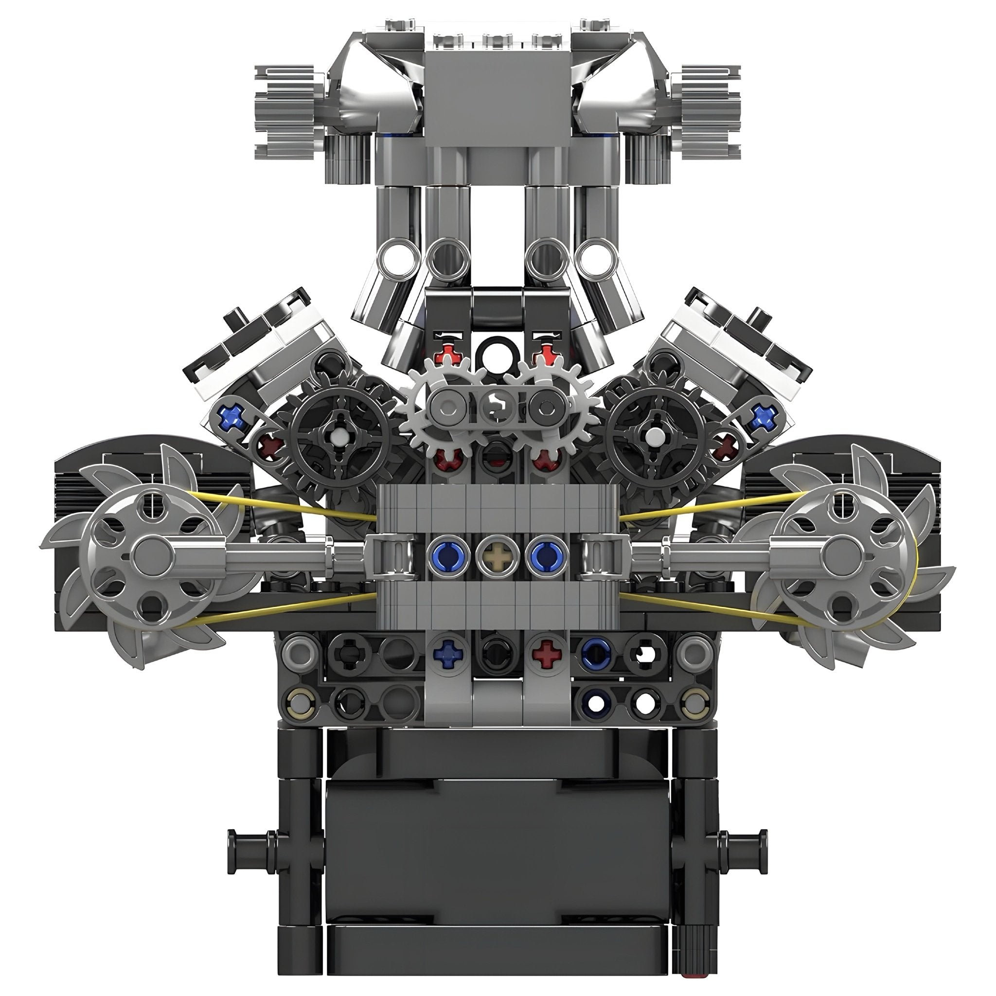 Motorised British Supercar V8 Engine | 736pcs - BRICKS LAB