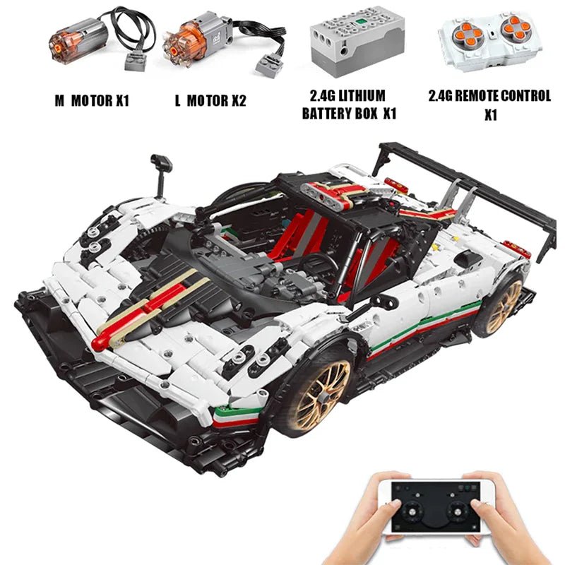 Pagani Zonda R | 2298pcs - BRICKS LAB