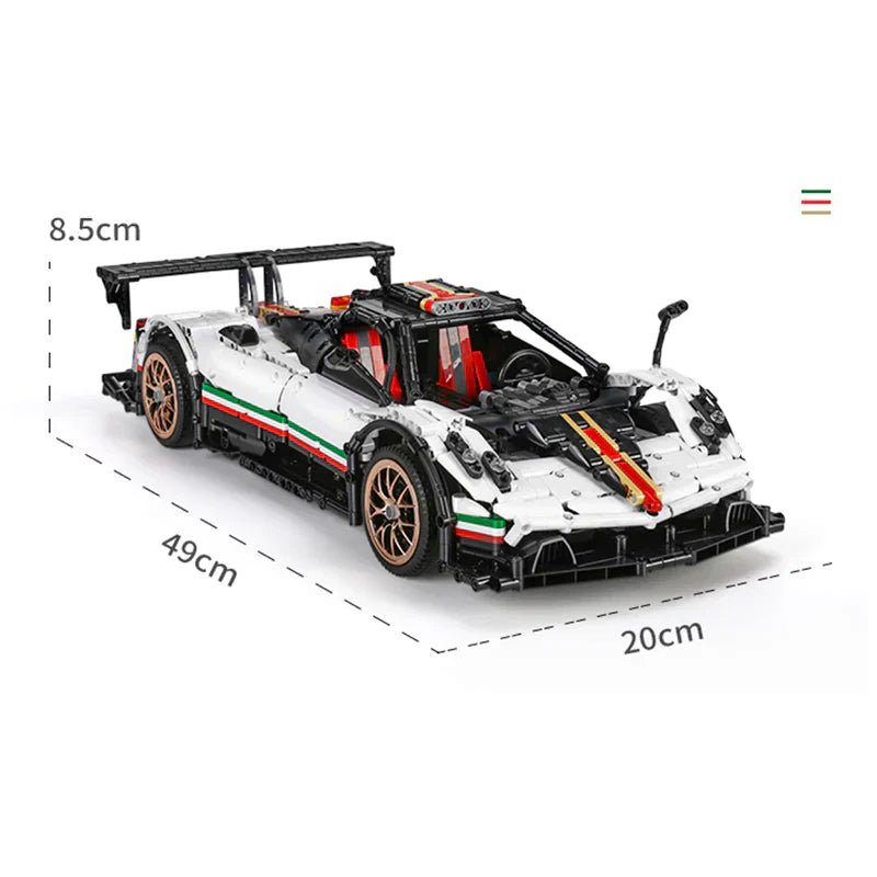 Pagani Zonda R | 2298pcs - BRICKS LAB