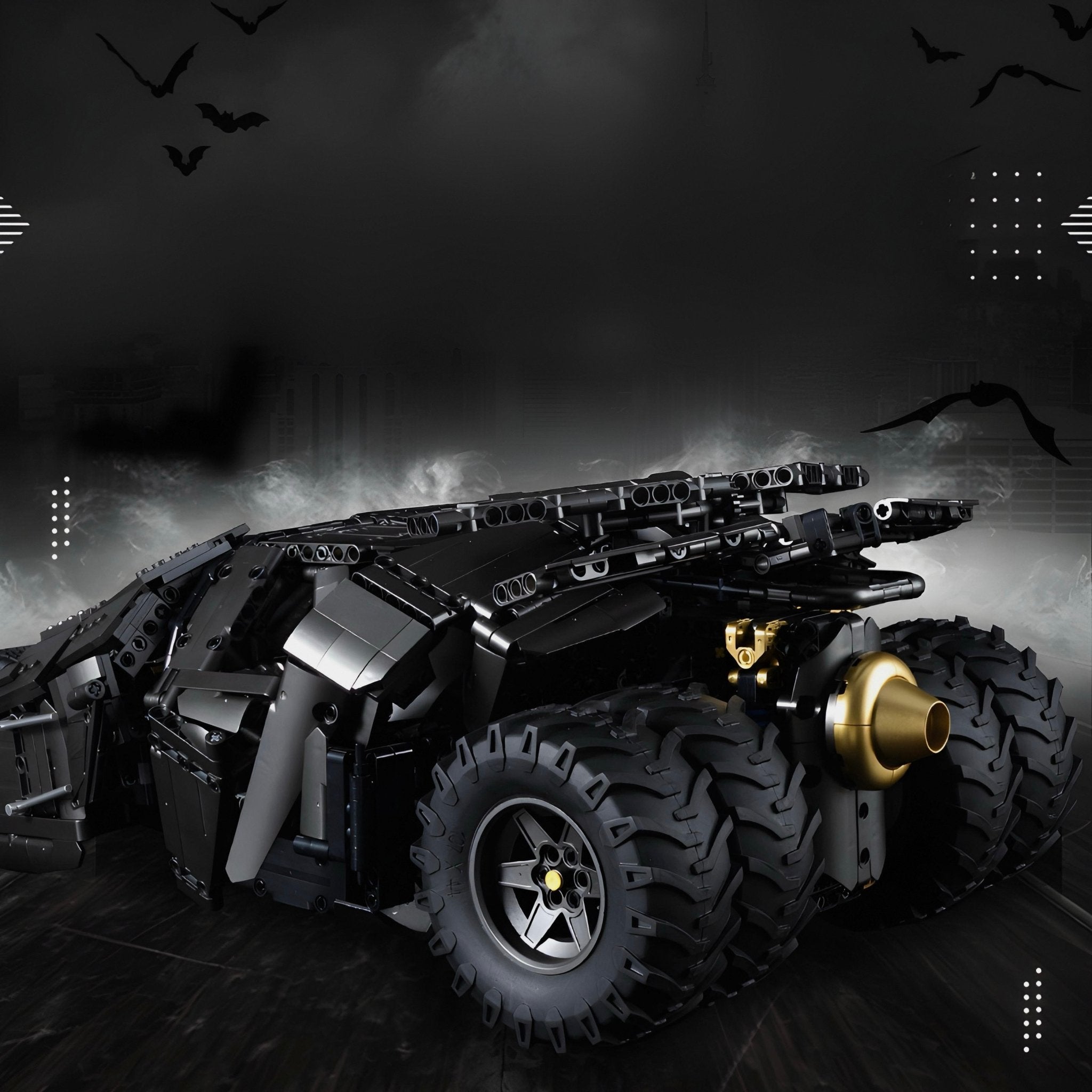 Remote Controlled Gotham Avenger | 2832pcs - BRICKS LAB