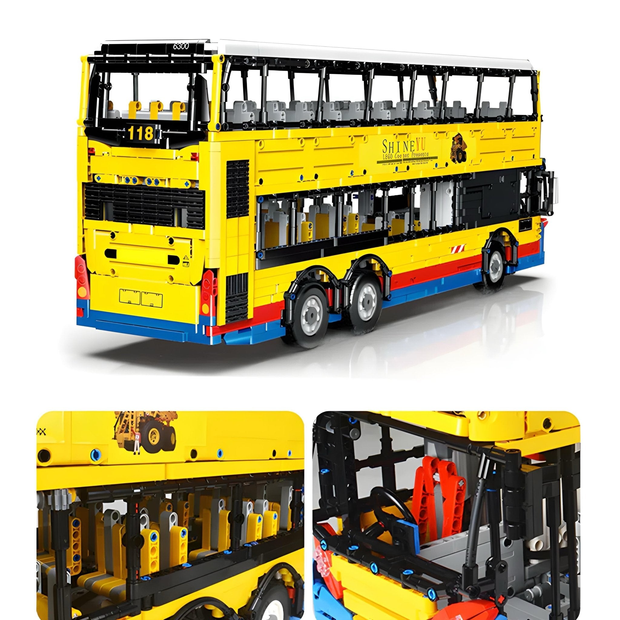 Remote Controlled Hong Kong Bus | 4316pcs - BRICKS LAB