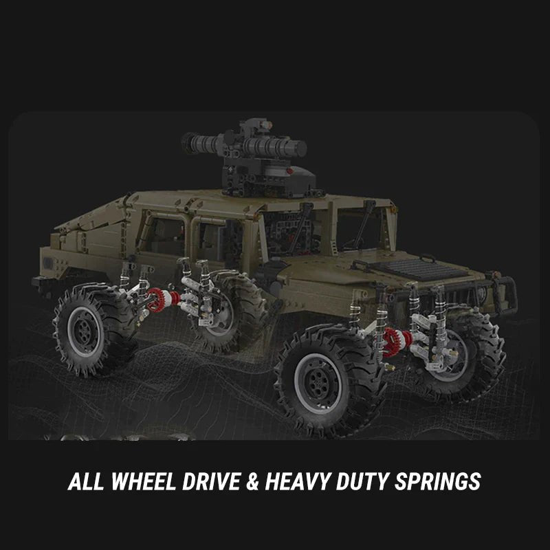 Remote Controlled Humvee | 3934pcs - BRICKS LAB