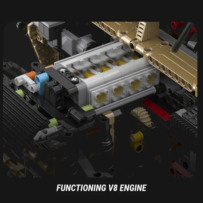 REMOTE CONTROLLED HUMVEE | 3934PCS - BRICKS LAB