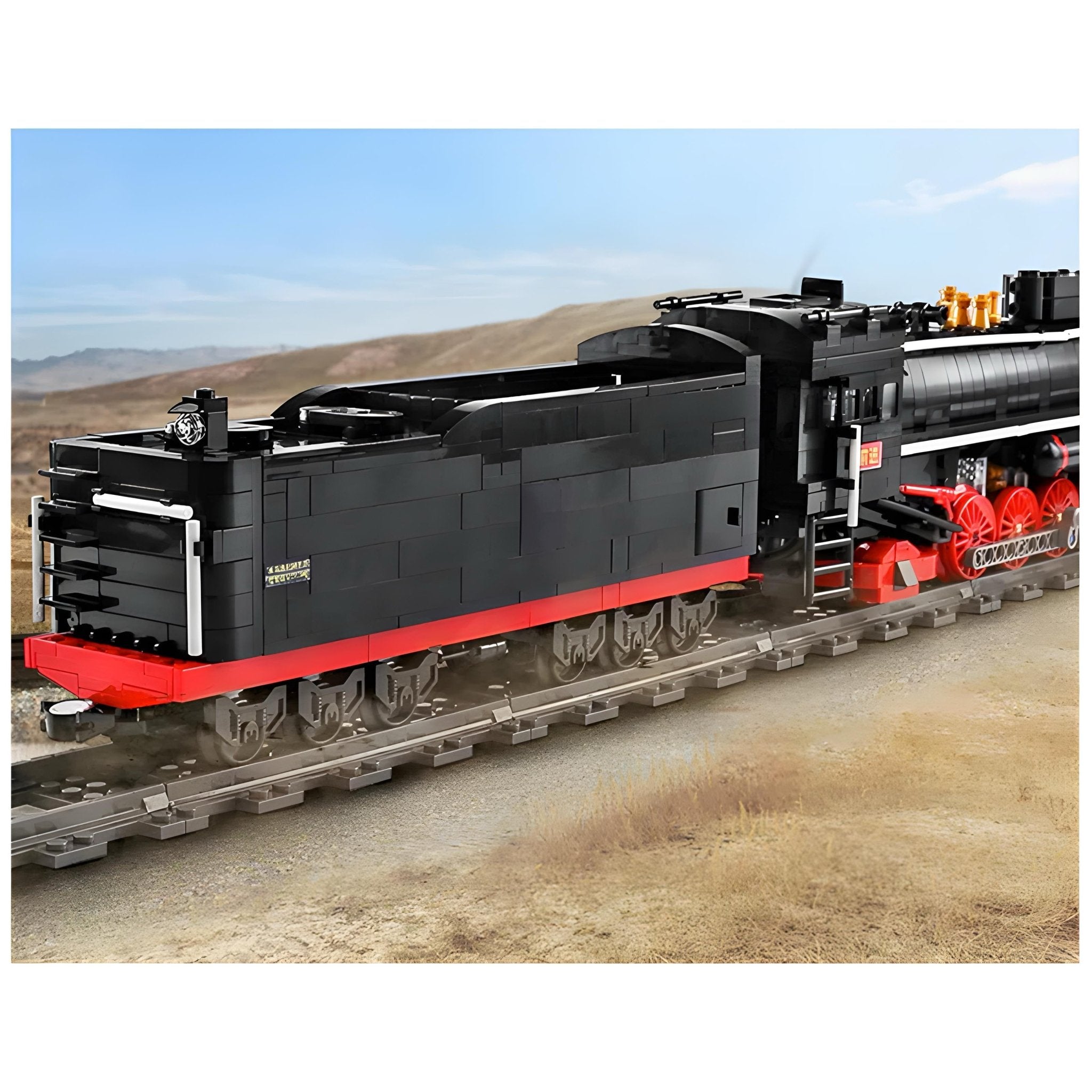 REMOTE CONTROLLED STEAM TRAIN | 1552PCS - BRICKS LAB