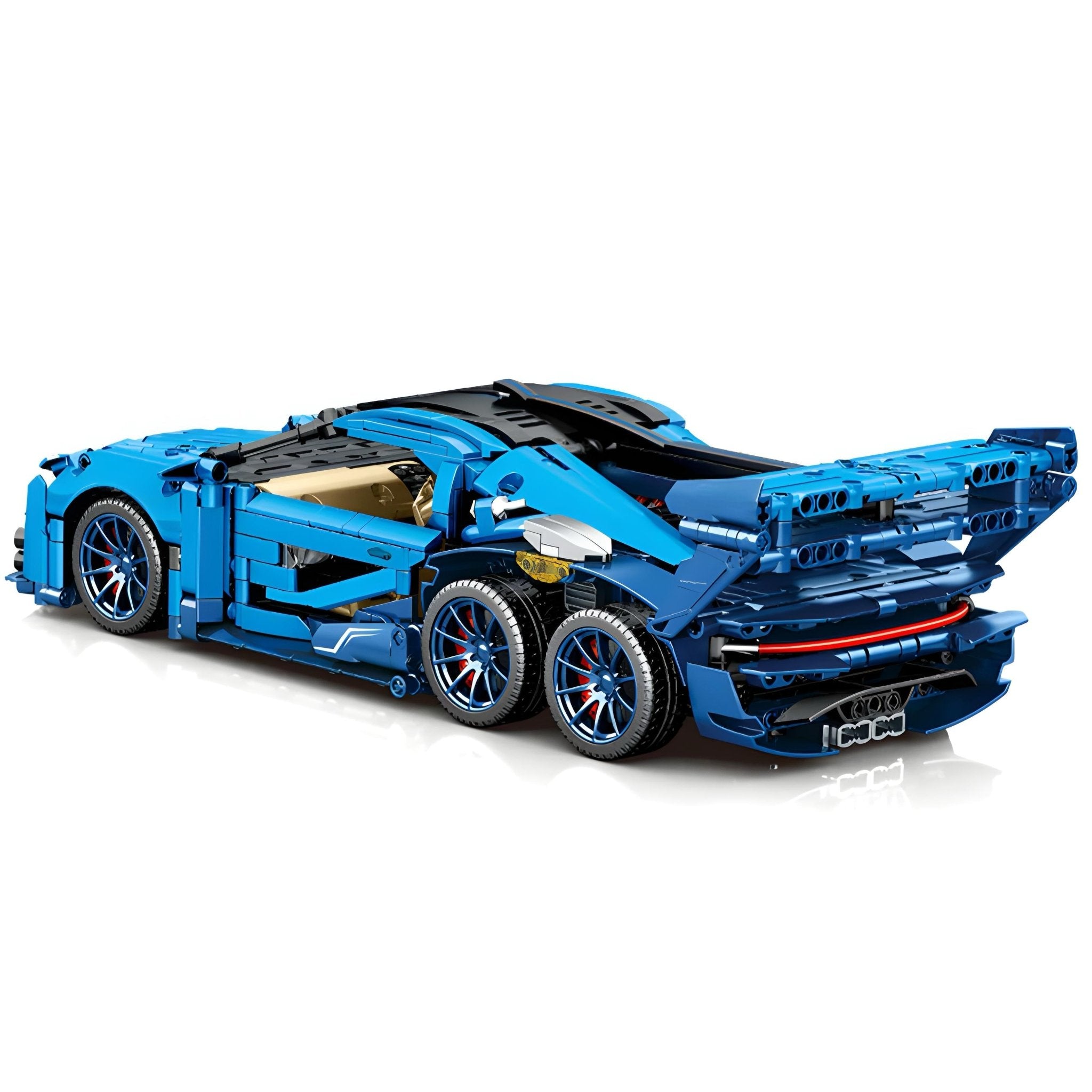 Six Wheeled Hypercar | 1556pcs - BRICKS LAB