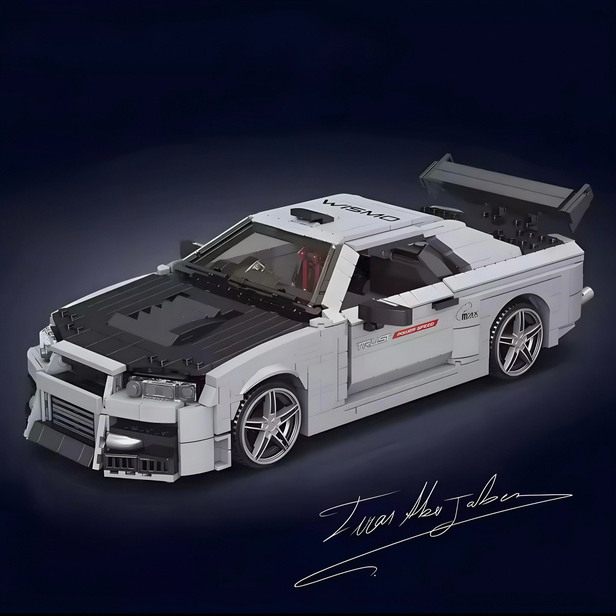 Skyline R34 GT - R | 1472pcs - BRICKS LAB