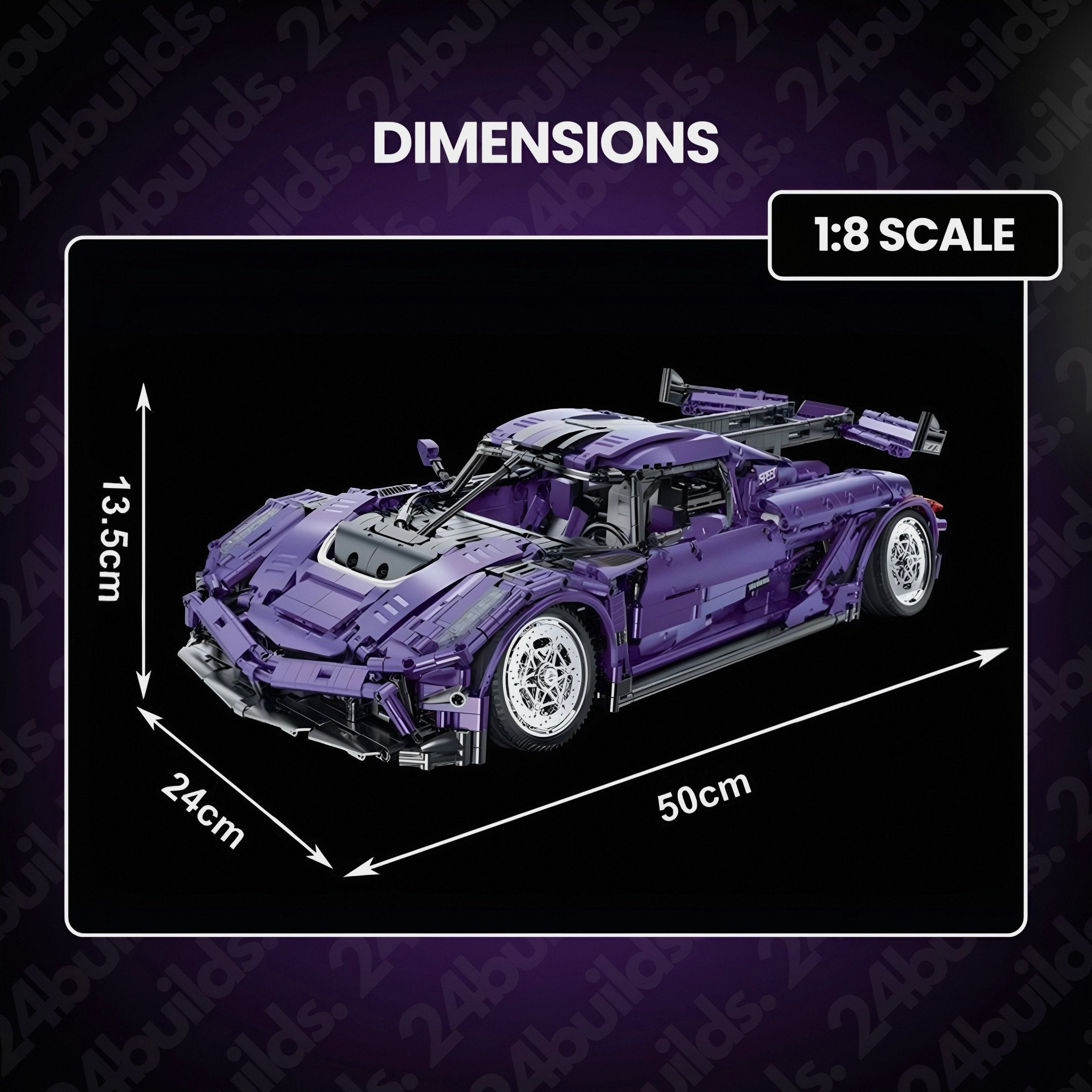 Slammed Swedish Hypercar | 2860pcs - BRICKS LAB