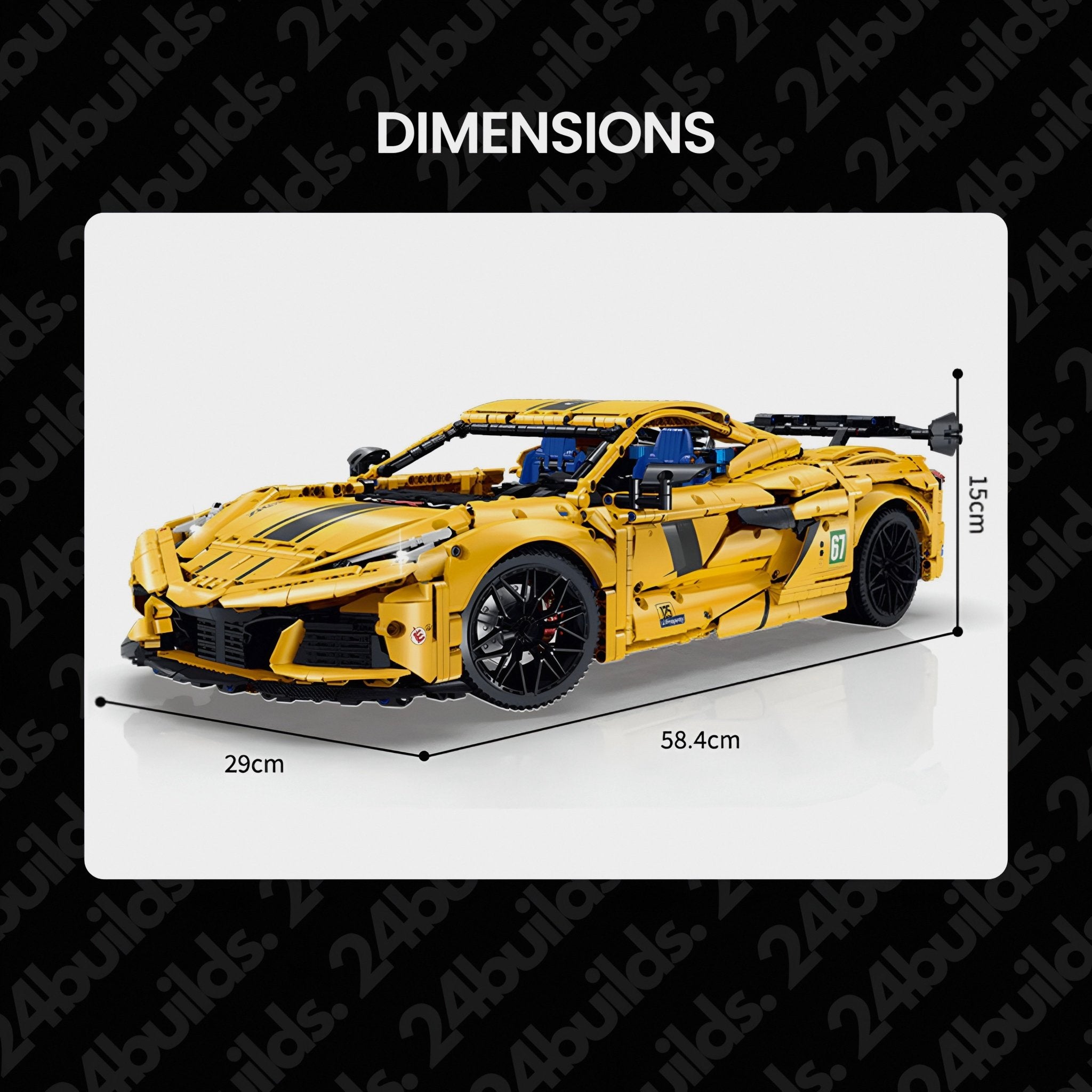 The All American Supercar | 3787pcs - BRICKS LAB