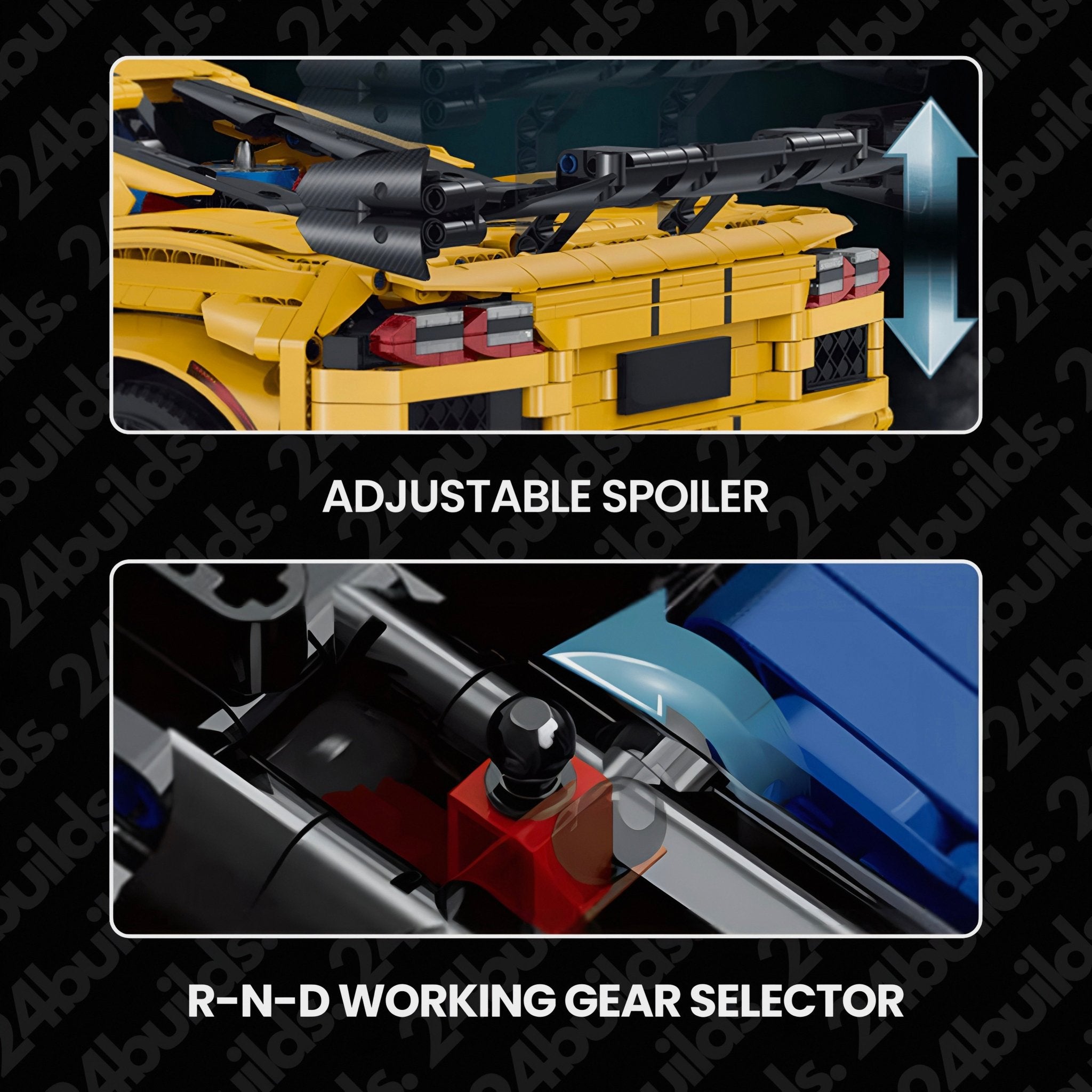The All American Supercar | 3787pcs - BRICKS LAB