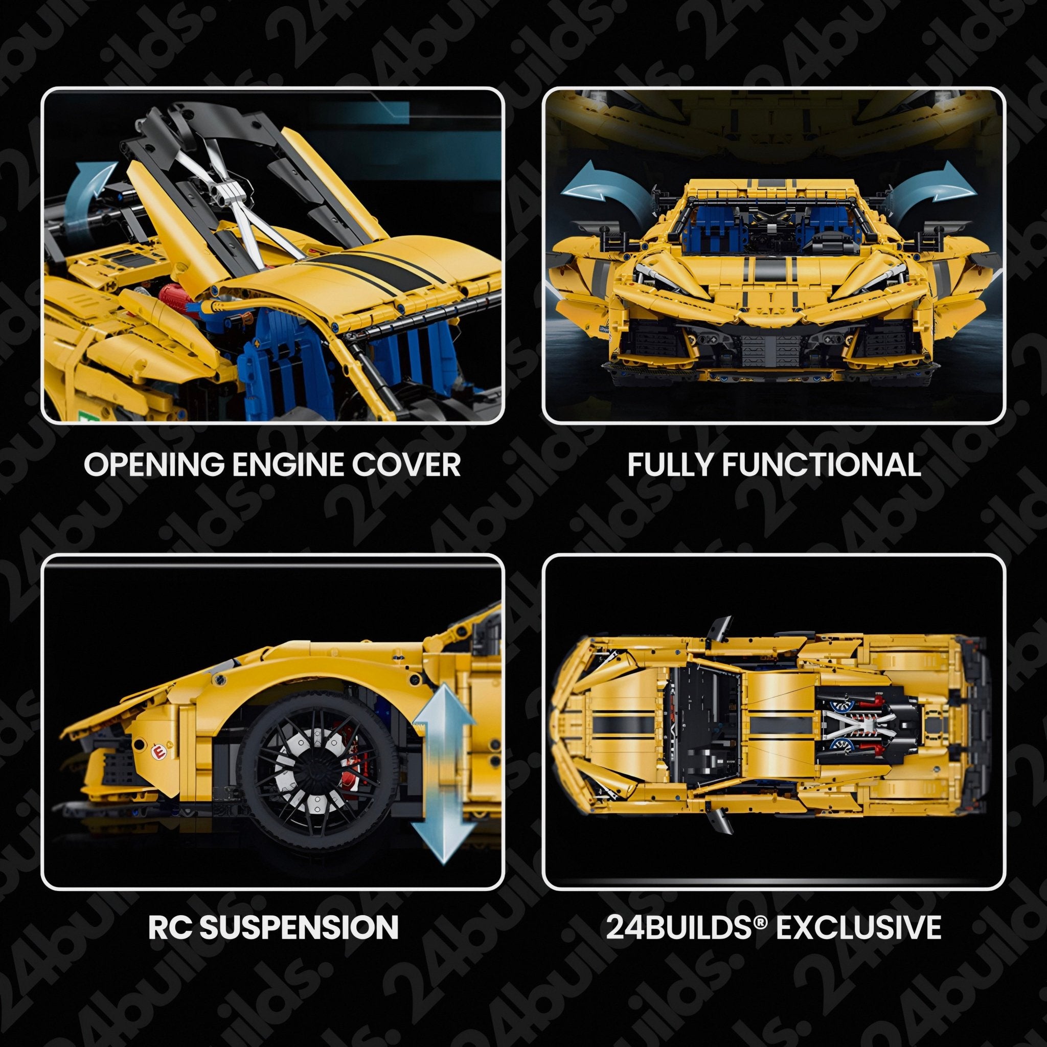 The All American Supercar | 3787pcs - BRICKS LAB