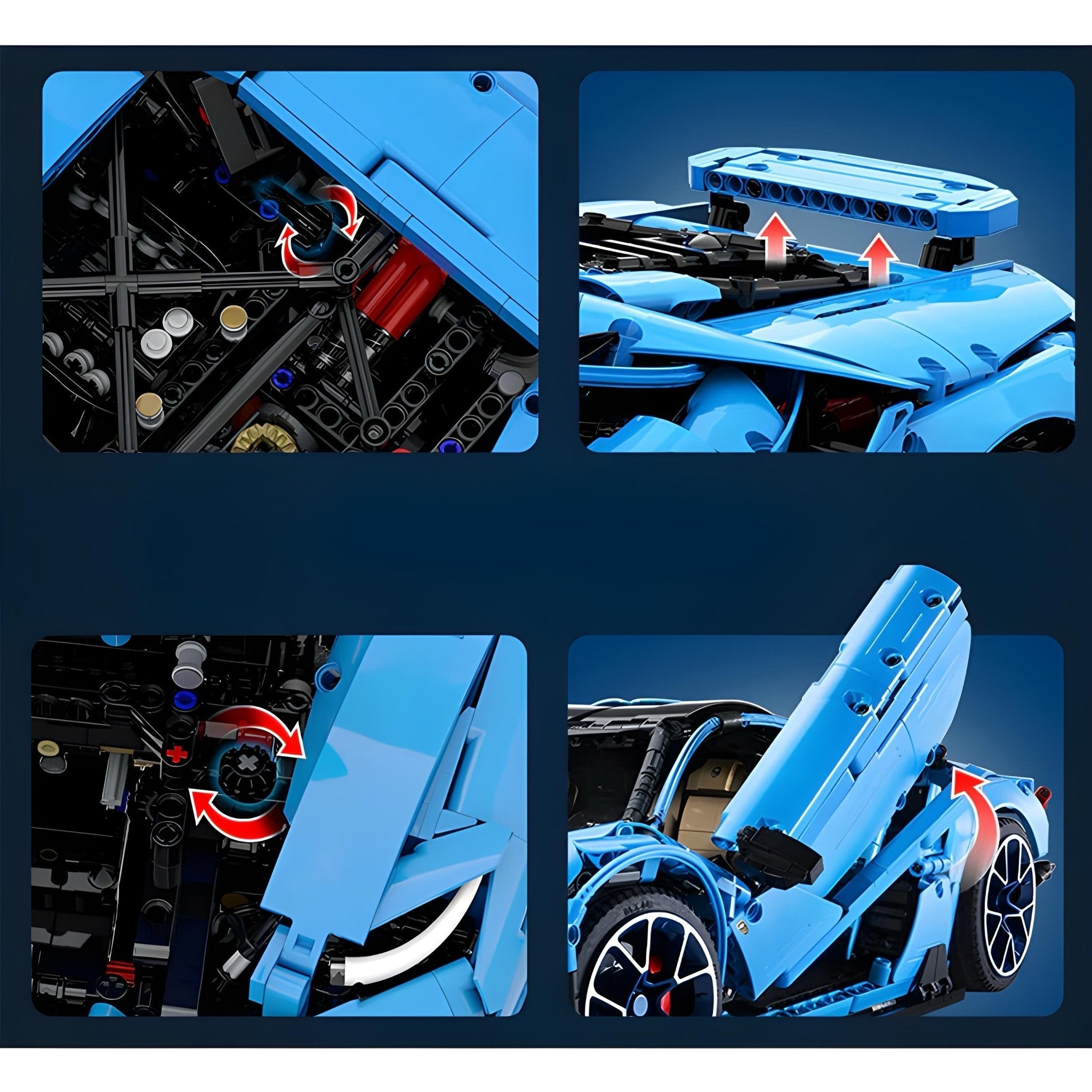 The Ultimate Blue Edition Centenario | 3842pcs - BRICKS LAB