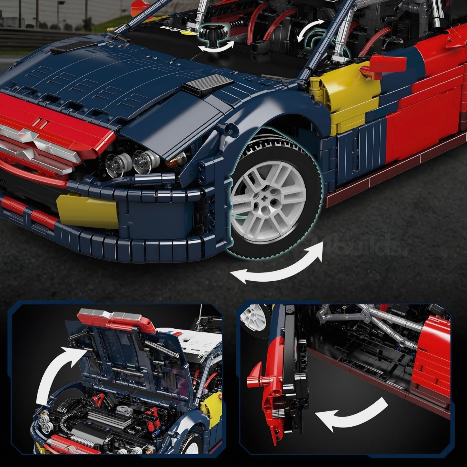 The Ultimate French Rally Car | 4606pcs - BRICKS LAB