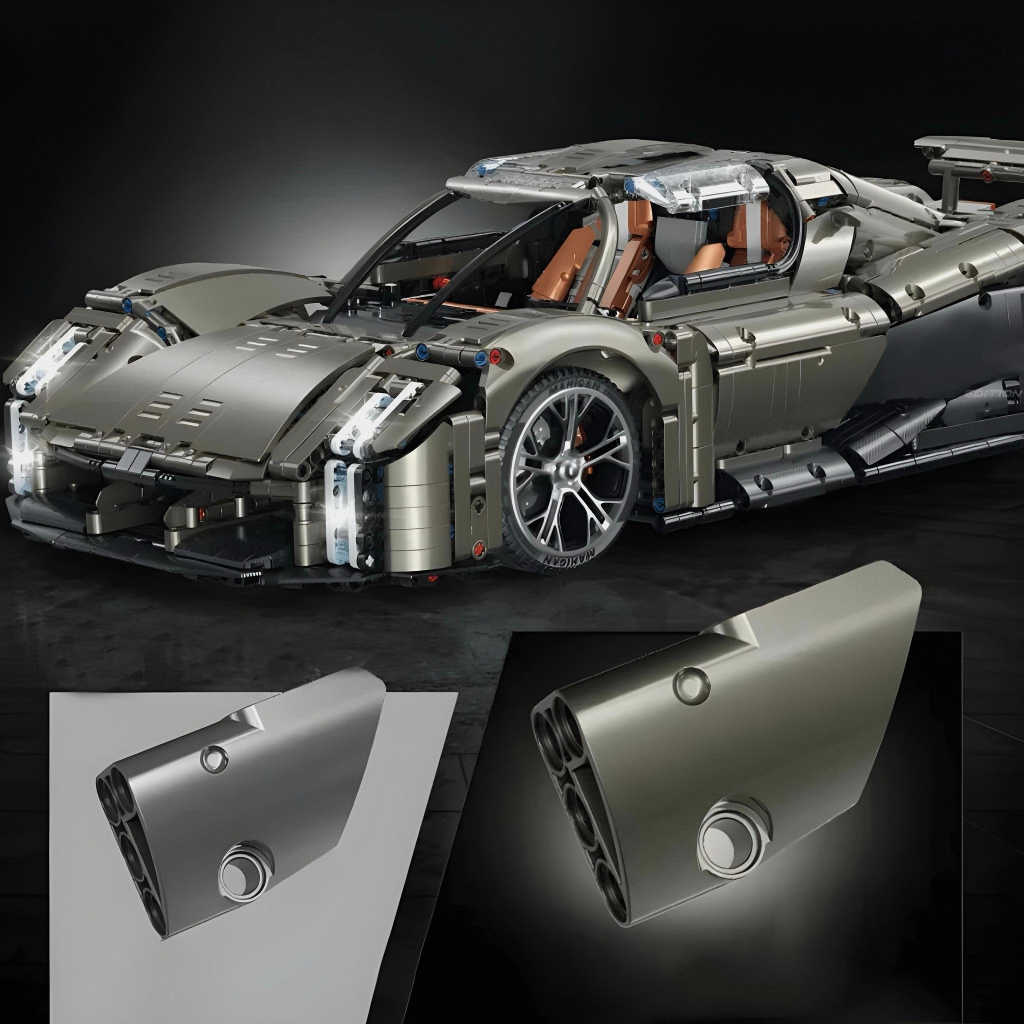 The Ultimate German Concept Hypercar | 4055pcs - BRICKS LAB