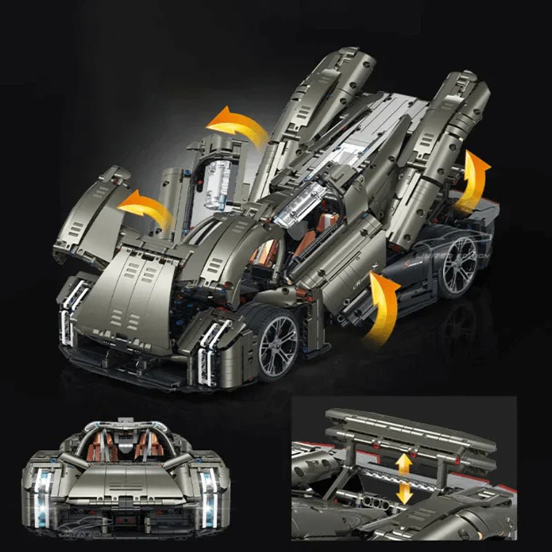 The Ultimate German Concept Hypercar | 4055pcs - BRICKS LAB