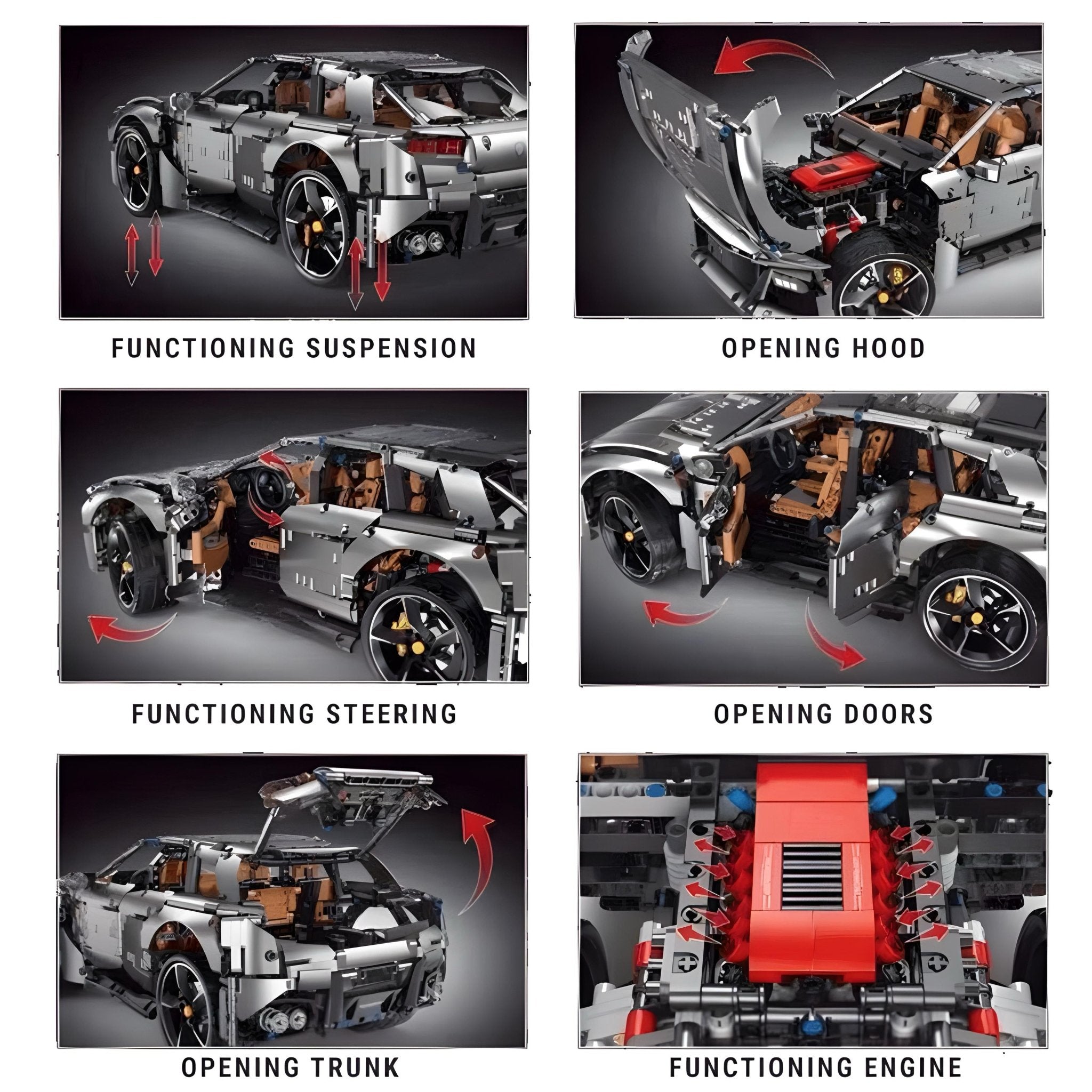 The Ultimate Italian SUV | 3455pcs - BRICKS LAB