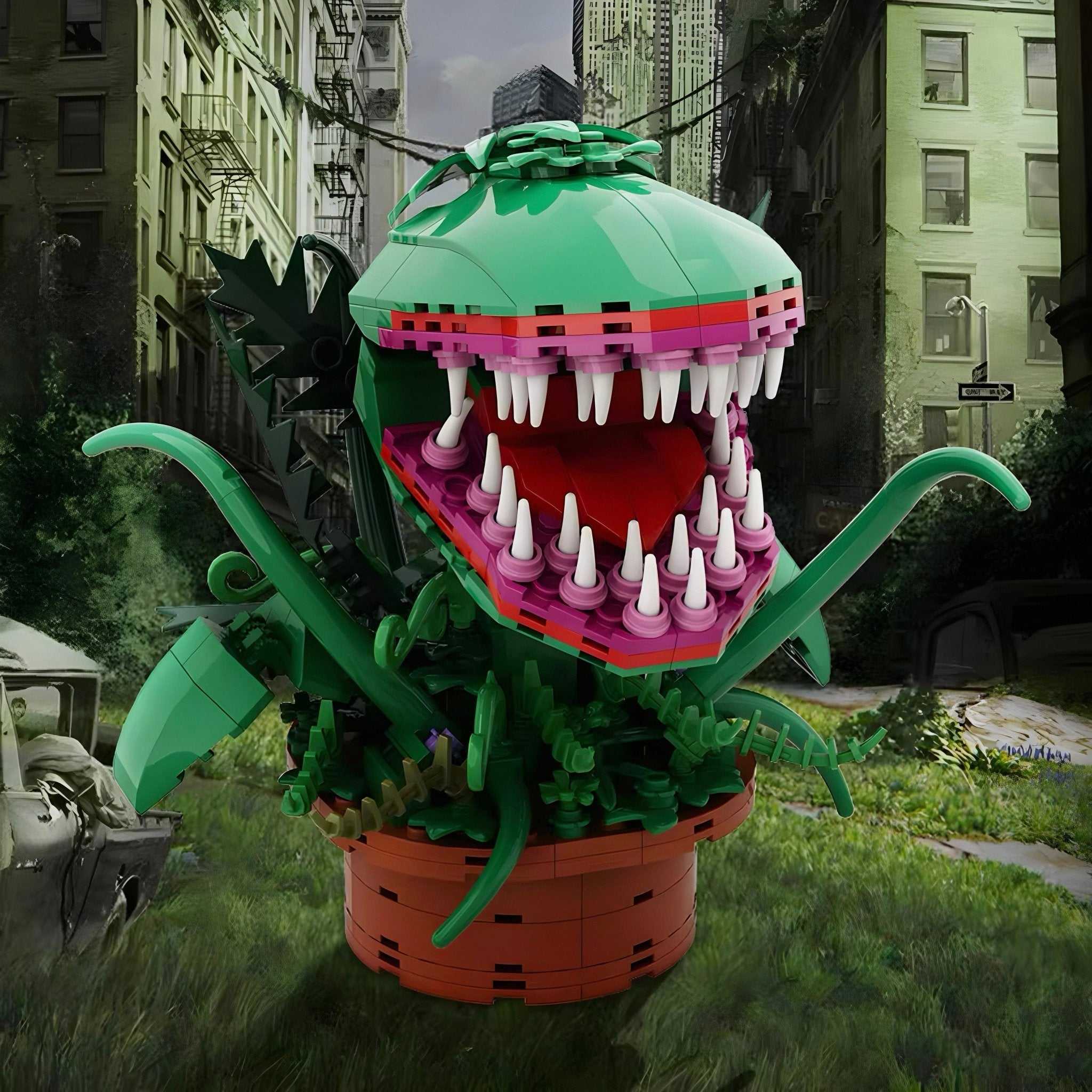 THE ULTIMATE PREDATORY PLANT | 518PCS - BRICKS LAB